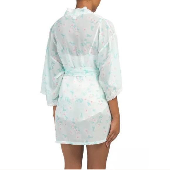 FLORA BY FLORA NIKROOZ Bridal Robe S/M - Picture 3 of 3